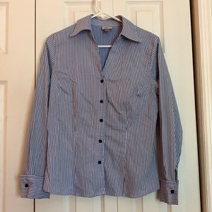 EUC Worthington Sz 10 Ladies Dress Shirt